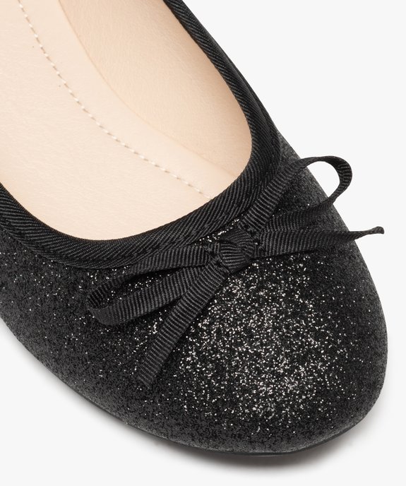Ballerines fille unies pailletées à nœud décoratif vue7 - LOVELY WINGS - GEMO