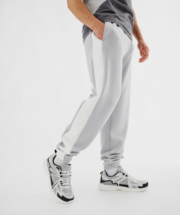 Pantalon de jogging en maille extensible homme vue2 - GEMO (HOMME) - GEMO