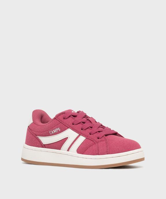 Baskets à lacets esprit campus fille - Camps United vue2 - CAMPS US - GEMO