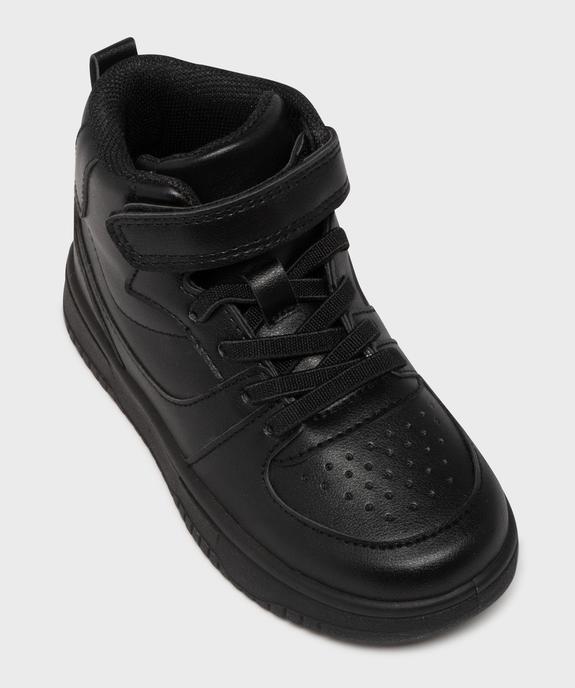 Baskets montantes à scratch garçon vue5 - 5 MILES - GEMO