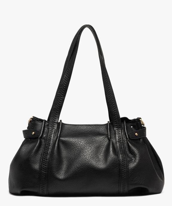 Sac souple en matière grainée porté épaule femme vue1 - GEMO (ACCESS) - GEMO