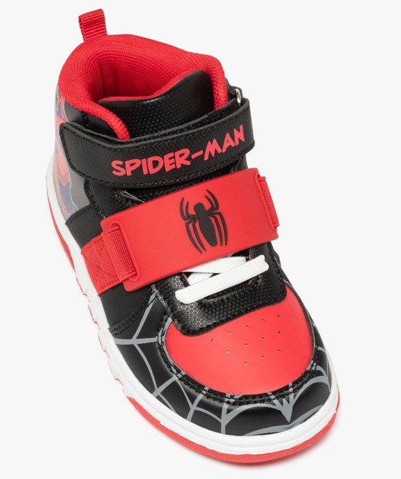 Baskets montantes Spiderman à scratch garçon vue5 - SPIDERMAN - GEMO