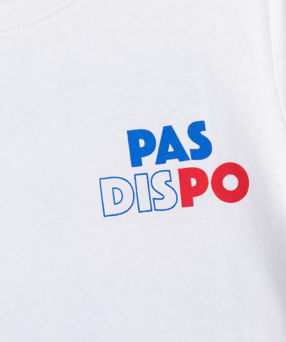 Tee-shirt manches courtes spécial coupe du monde enfant vue3 - GEMO 4G GARCON - GEMO