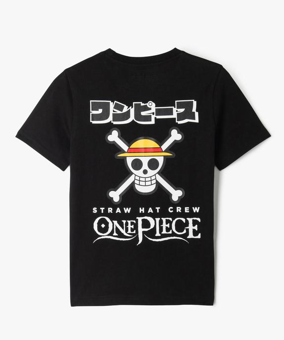 Tee-shirt imprimé One Piece garçon vue3 - ONE PIECE - GEMO