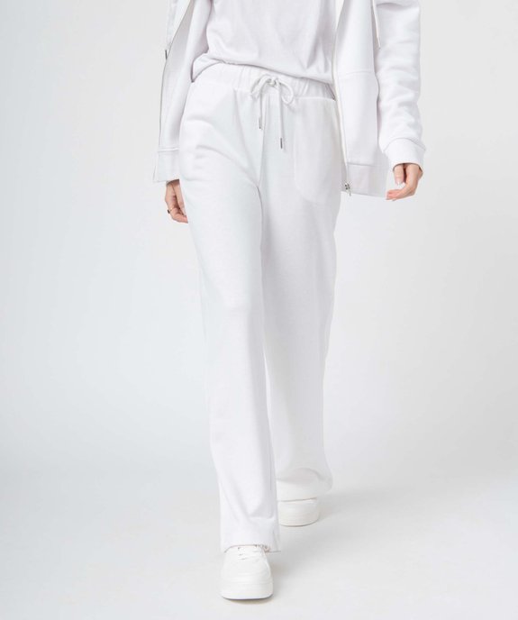 Pantalon de jogging pour femme coupe ample vue1 - GEMO(FEMME PAP) - GEMO