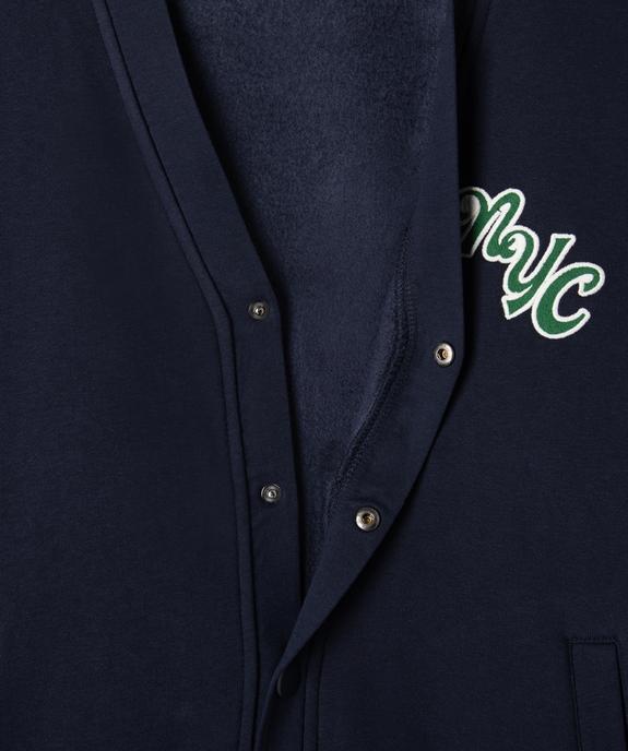 Gilet sweat à col V garçon vue6 - GEMO 4G GARCON - GEMO