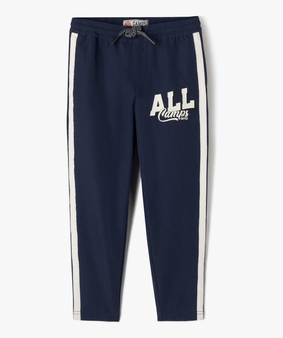 Pantalon de jogging sportif garçon vue1 - CAMPS - GEMO