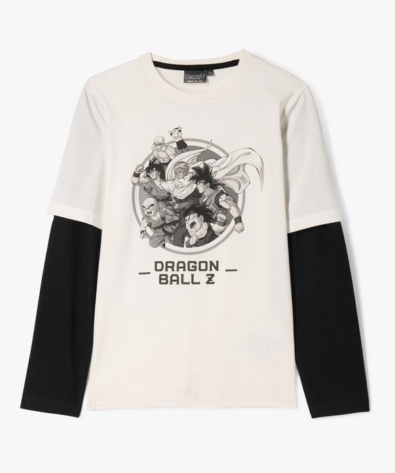 T-shirt manches longues Dragon Ball Z garçon vue2 - DRAGON BALL Z - GEMO