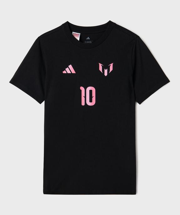 Tee-shirt manches courtes inscription Messi garçon - Adidas vue2 - ADIDAS - GEMO