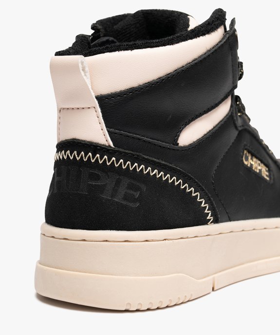 Baskets fille montantes à zip et à lacets avec semelle épaisse - Chipie vue6 - CHIPIE - GEMO