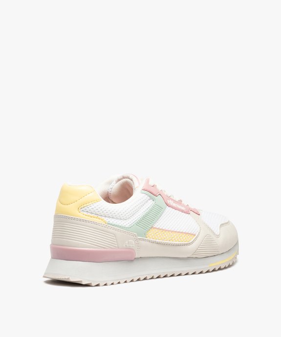 Baskets femme retro running colorées à lacets – Ellesse Bera vue4 - ELLESSE - GEMO