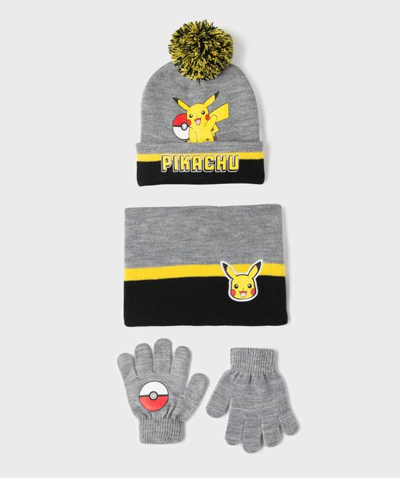 Ensemble hiver garçon (3 pièces) - Pokemon vue1 - POKEMON - GEMO