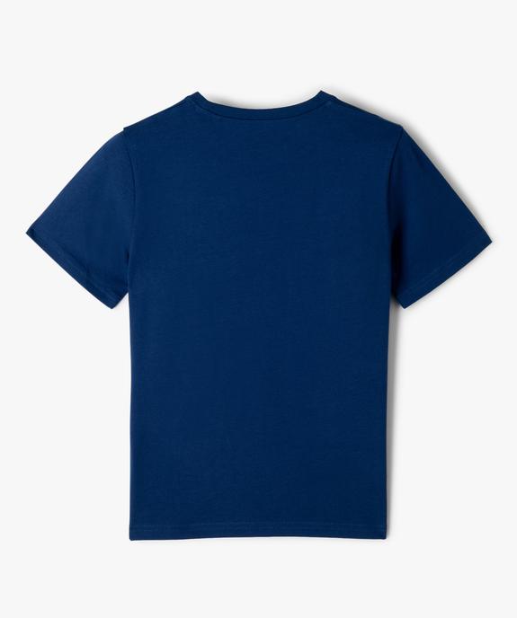 Tee-shirt manches courtes Minecraft garçon vue4 - MINECRAFT - GEMO