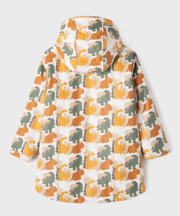 Manteau imperméable à capuche et doublure chaude avec imprimé animé garçon vue6 - GEMO (ENFANT) - GEMO