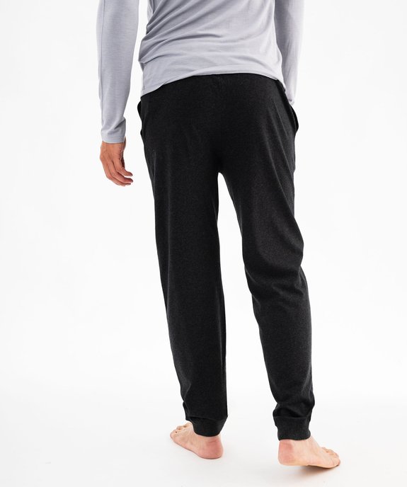 Pantalon de pyjama en jersey à taille élastique homme vue6 - GEMO(HOMWR HOM) - GEMO
