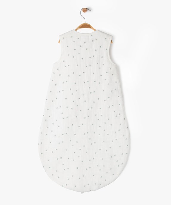 Gigoteuse été bébé en gaze de coton TOG 2 vue5 - GEMO 4G BEBE - GEMO