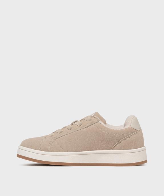 Baskets à lacets esprit campus fille - Camps United vue3 - CAMPS US - GEMO