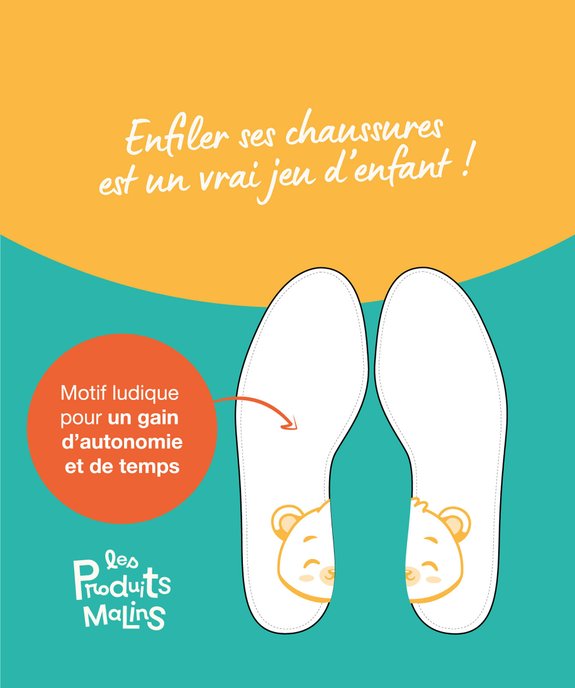 Baskets mid-cut tricolores à scratch et lacets élastiques fille  vue7 - ATHLETIC - GEMO