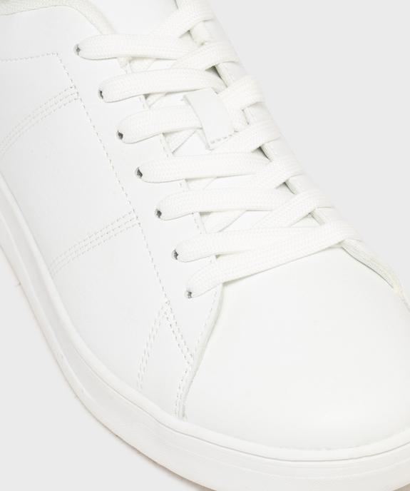 Baskets basses à lacets unies look urbain homme - 5 Miles vue7 - 5 MILES - GEMO