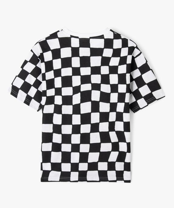 Tee-shirt garçon imprimé course automobile vue5 - GEMO 4G GARCON - GEMO