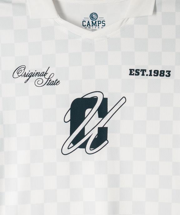 Tee-shirt de sport manches courtes coupe large fille - Camps United vue4 - CAMPS US - GEMO