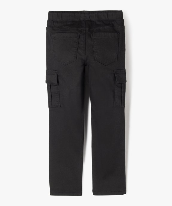 Pantalon cargo résistant garçon vue5 - GEMO (ENFANT) - GEMO