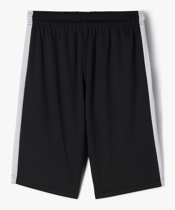 Bermuda de sport bicolore garçon vue3 - GEMO (JUNIOR) - GEMO