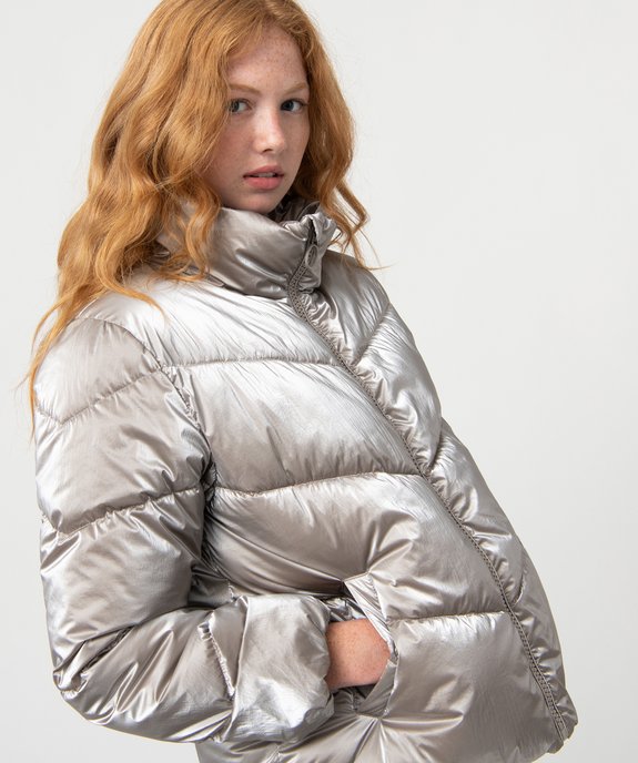 Blouson femme matelassé à  col montant  vue2 - GEMO(FEMME PAP) - GEMO
