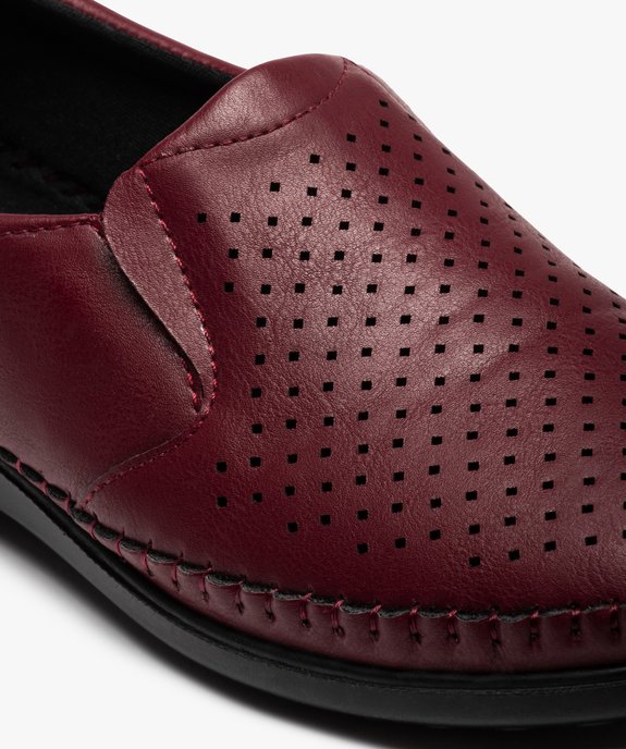 Mocassins femme confort unis souples et légers vue6 - GEMO (CONFORT) - GEMO