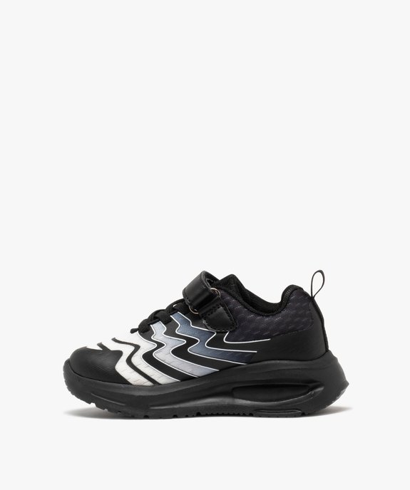 Baskets graphiques à scratch garçon vue4 - 5 MILES GEMO FOR GOOD - GEMO