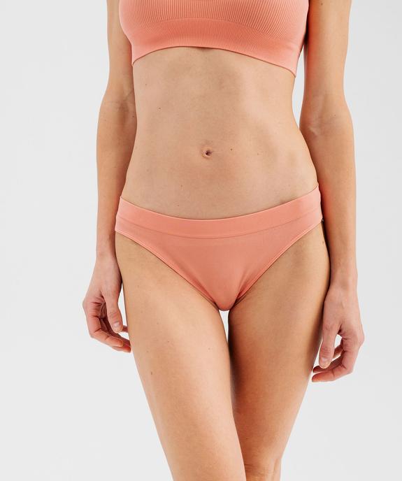 Culotte en maille extensible femme vue2 - GEMO(HOMWR FEM) - GEMO