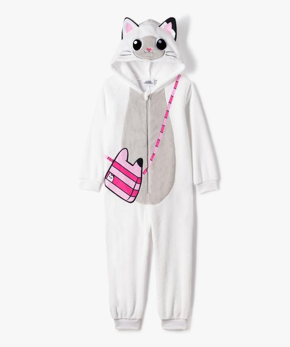 Combinaison pyjama en maille  motif chat fille - Gabby’s Dollhouse vue1 - GABBY - GEMO