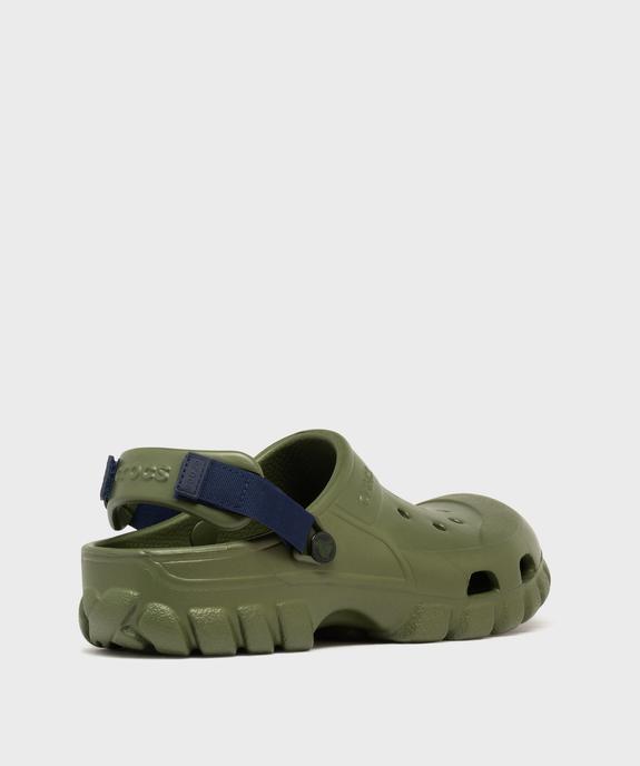 Sabots souples unis dessus perforé homme - Crocs vue4 - CROCS - GEMO