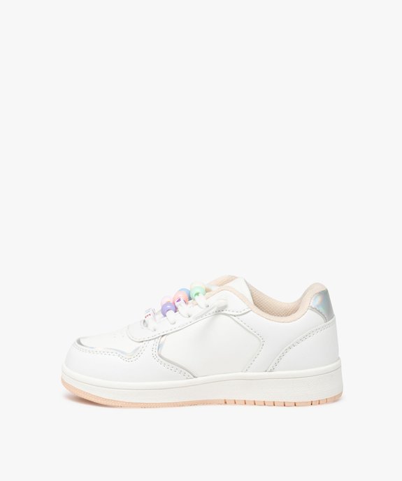 Baskets avec lacets élastiques fantaisie fille - Lovely Wings vue4 - LOVELY WINGS - GEMO