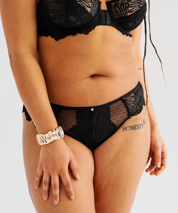 Tanga en dentelle femme grande taille vue1 - GEMO(HOMWR FEM) - GEMO