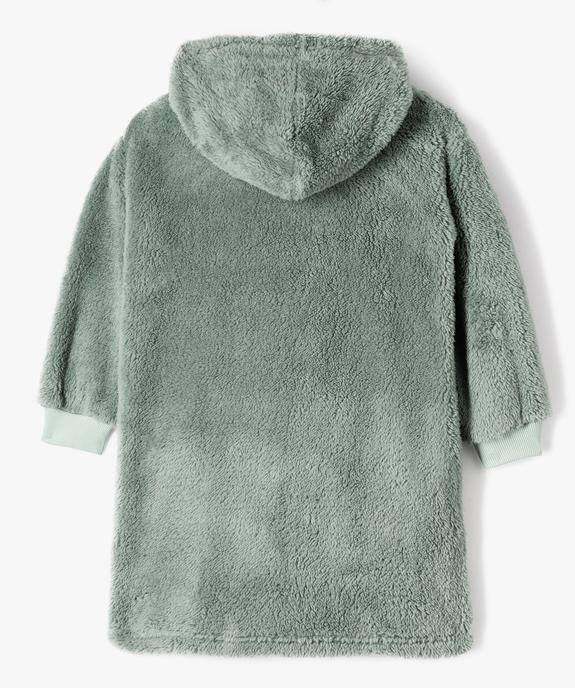 Chemise de nuit à capuche en maille  enfant vue3 - GEMO (ENFANT) - GEMO