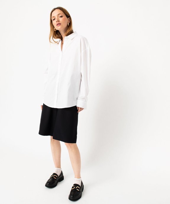 Bermuda ample à pinces femme vue5 - GEMO(FEMME PAP) - GEMO