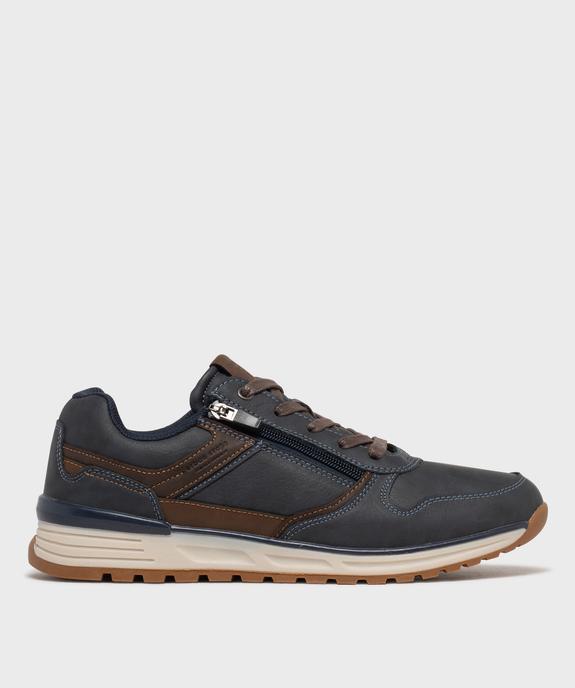 Baskets de ville look retro running homme vue1 - URBAN STEPS GEMO FOR GOOD - GEMO