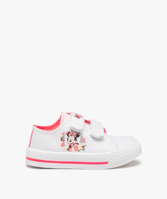 Tennis Bebe Fille En Toile Imprimee Minnie Gemo