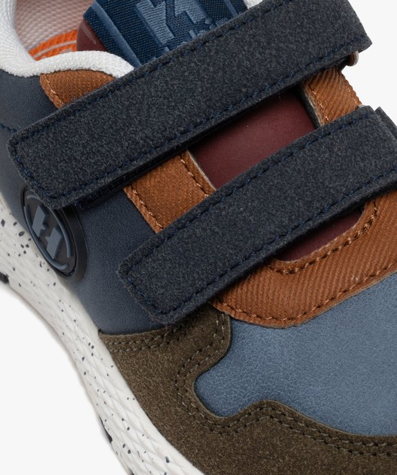 Baskets style jogger à scratchs garçon vue6 - HOBIZ - GEMO