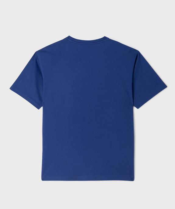 T-shirt imprimé à col rond garçon vue3 - GEMO (JUNIOR) - GEMO