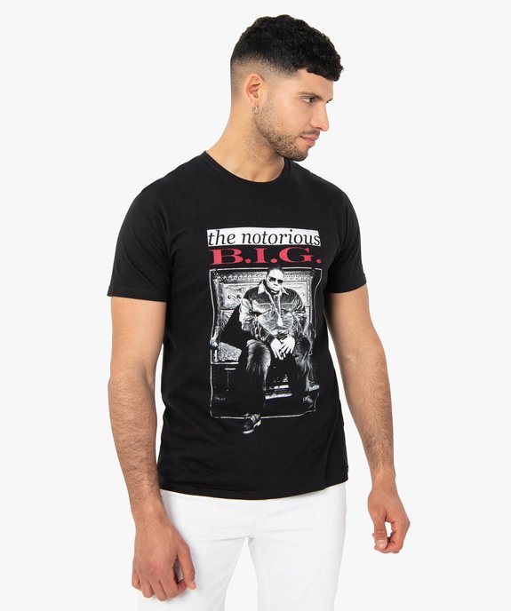 Tee-shirt homme à manches courtes – The Notorious BIG vue1 - NOTORIOUS BIG - GEMO