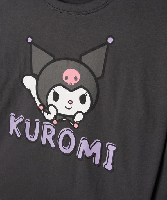 Pyjama en jersey de coton fin imprimé fille - Hello Kitty vue2 - HELLO KITTY - GEMO