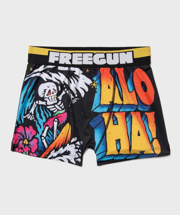 Boxer garçon à motifs - Freegun vue1 - FREEGUN - GEMO