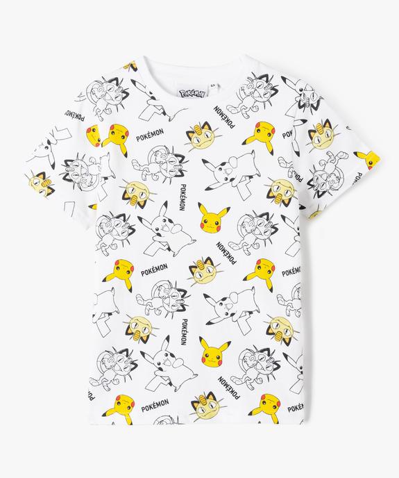T-shirt Pokémon imprimé all-over garçon vue2 - POKEMON - GEMO
