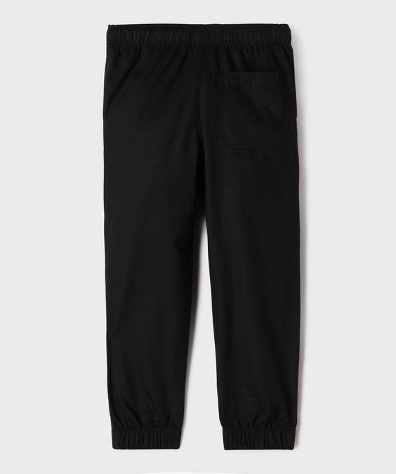 Pantalon parachute à taille élastiquée garçon vue4 - GEMO (ENFANT) - GEMO