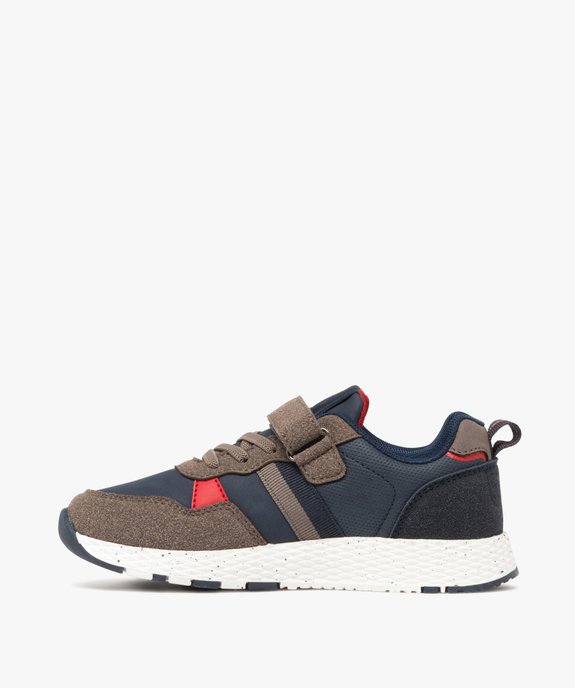Baskets jogger à scratch garçon vue3 - HOBIZ - GEMO