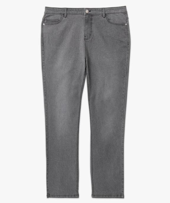 Jean Regular femme grande taille vue4 - GEMO 4G GT - GEMO