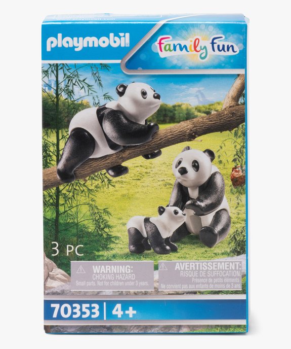 Jouet enfant Pandas - Playmobil vue1 - DIVERS LICENCE - GEMO