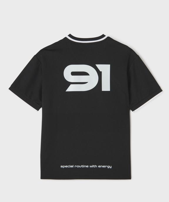 Tee-shirt de sport imprimé garçon vue4 - GEMO 4G GARCON - GEMO